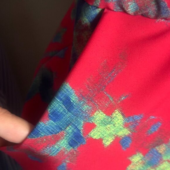 Ali Ro red floral dress - Size 6 - Picture 6 of 8